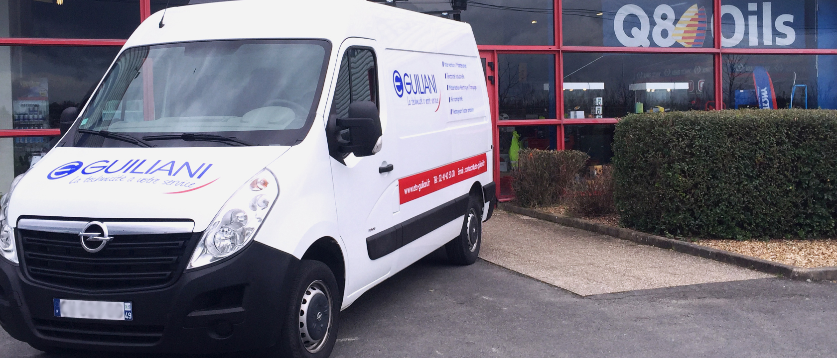 Camion entreprise Guiliani